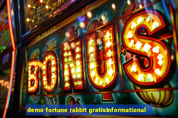 demo fortune rabbit gratisInformational